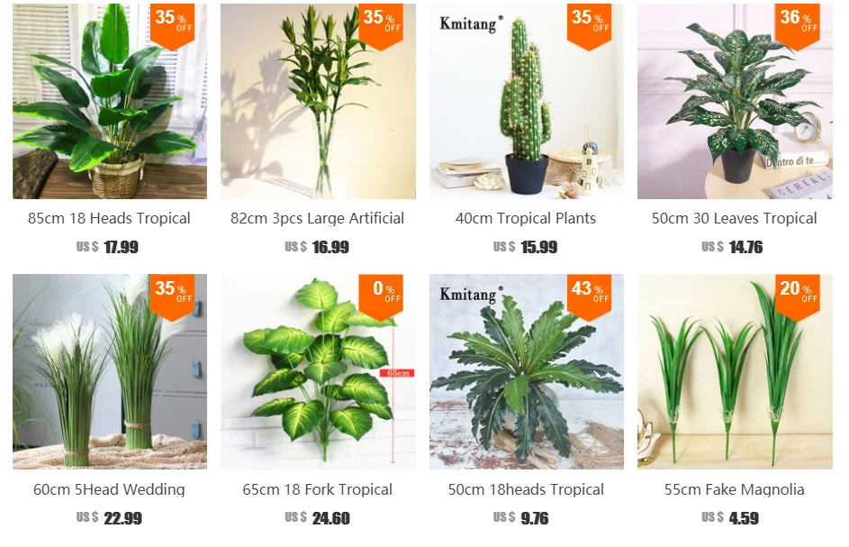 Dlight Decor 43cm Desert Cactus Plant with Foam Thorn Ball for Home and Garden Decor
